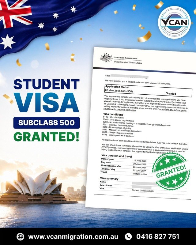 Visa grant success story